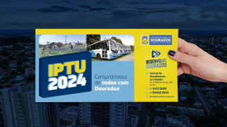 Prefeitura de Dourados adia vencimento do IPTU para o dia 23
