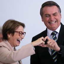 Bolsonaro veta apoio a Puccinelli e assume aliança com Tereza