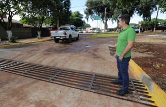 Prefeitura de Dourados entrega 1ª etapa de obra que acabará com alagamentos