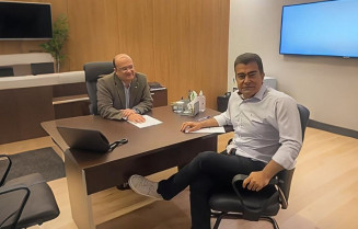 Marçal se reúne com governador para cobrar aumento de repasses para o Hospital da Vida